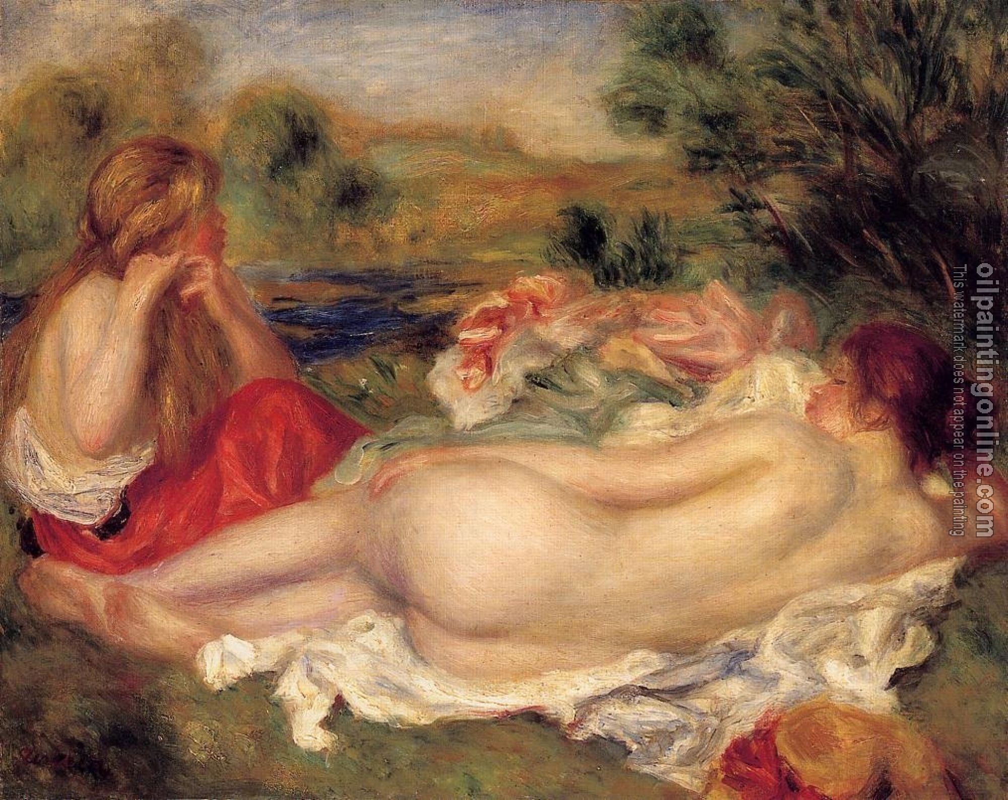 Renoir, Pierre Auguste - Two Bathers